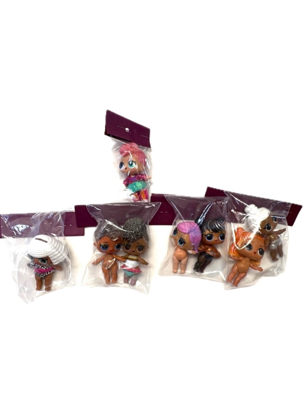 L.O.L. Surprise! Doll Lot Bundle of 8 Ultra Rare Dusk Sting Grrrl